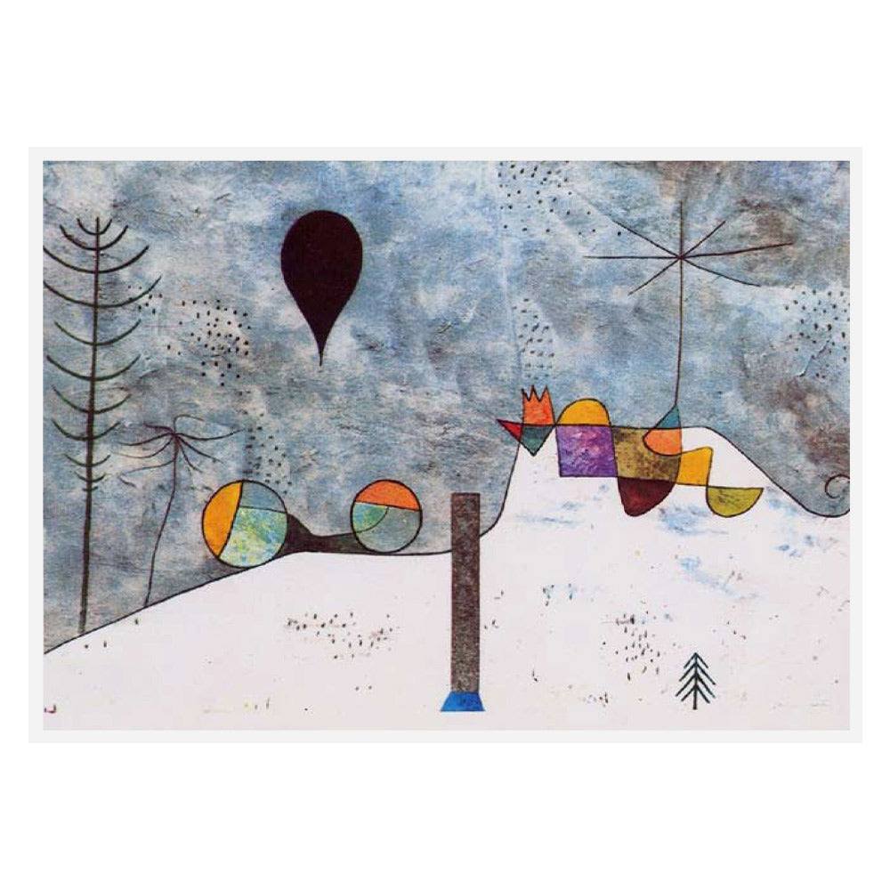 Front cover of card.