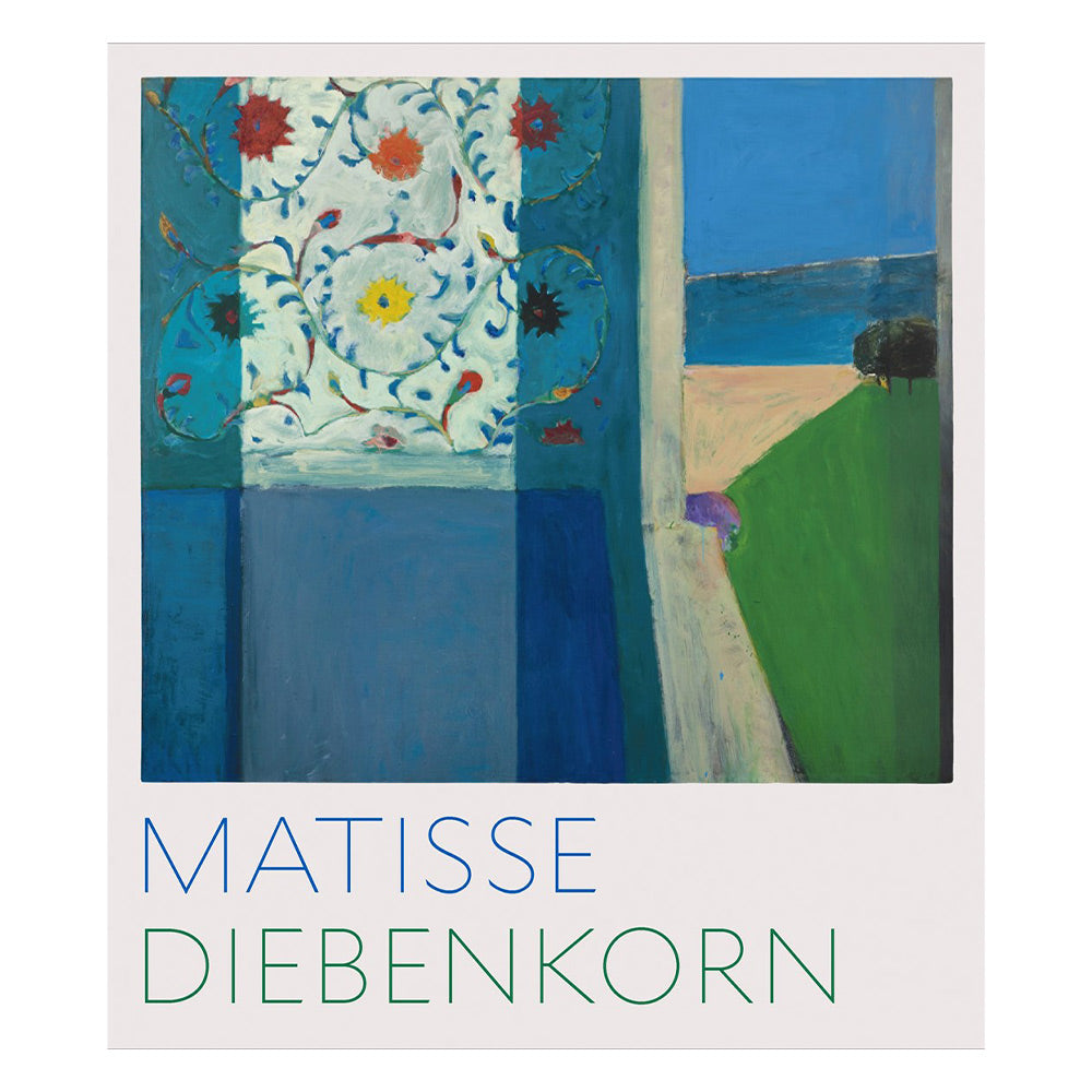 Book cover with Matisse and Diebenkorn artwork.