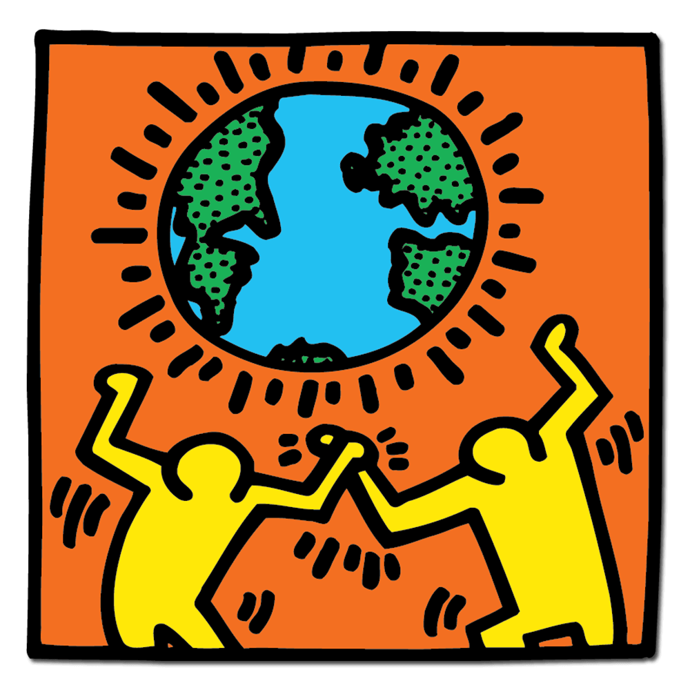 希少カタログ1983 Keith Haring 12-STICKER Keith Haring Untitled 希少カタログ1983 Keith Haring 12-STICKER Keith Haring Untitled