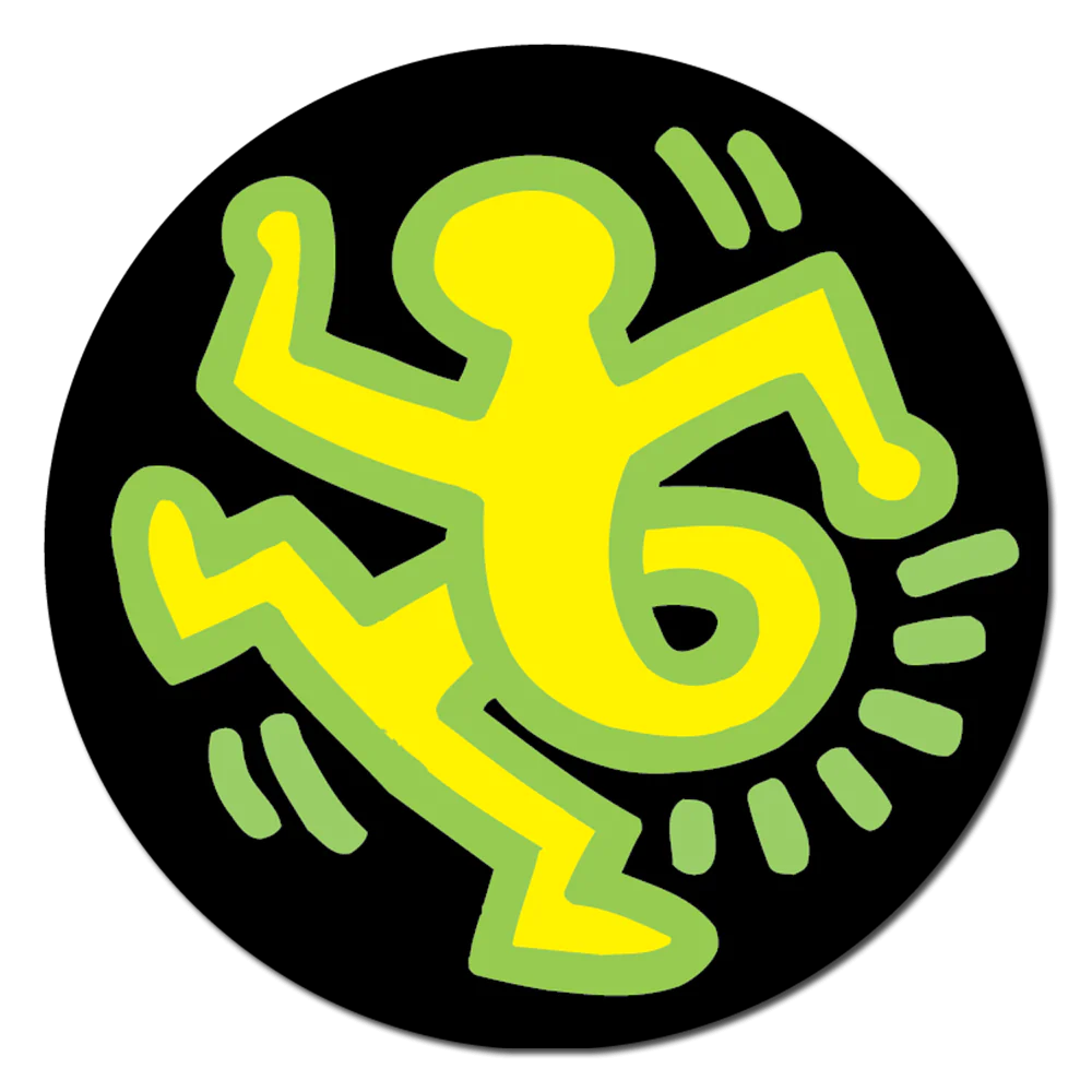 Rhythm Sticker by Keith Haring and Apply Stickers.