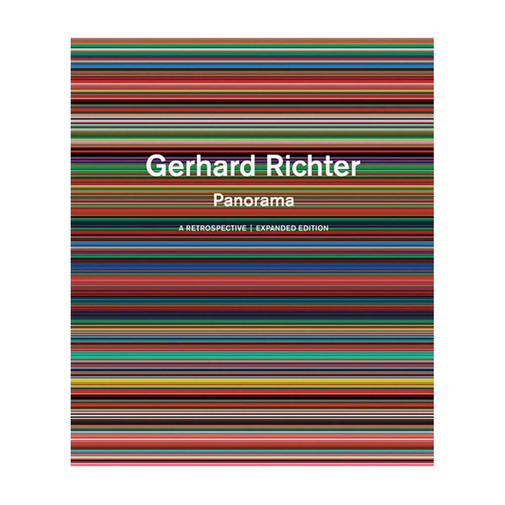 Cover of Gerhard Richter: Panorama, on white background.