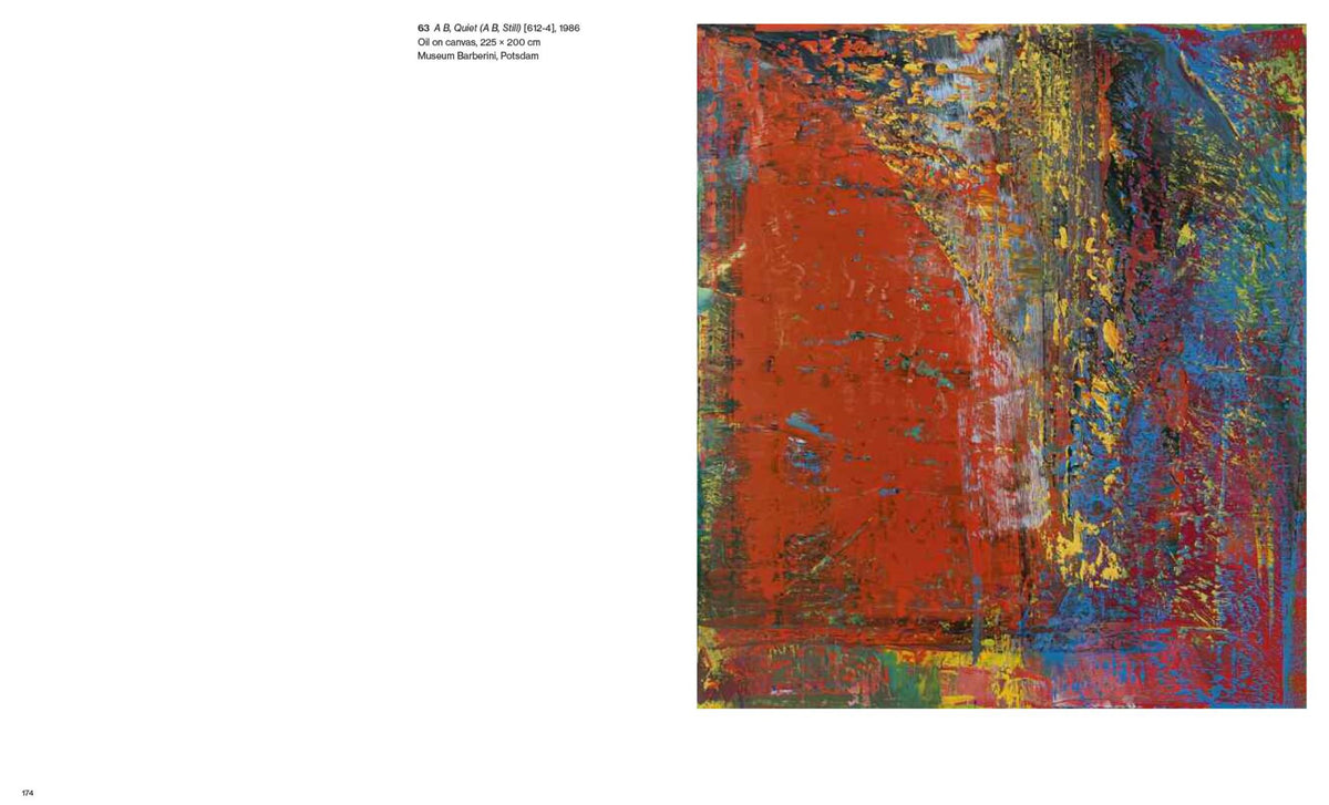 Gerhard Richter: Abstraction's painting spread pages.