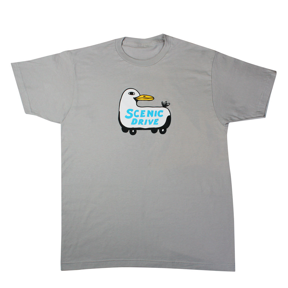 The Joonbug Scenic Drive T-Shirt on display.