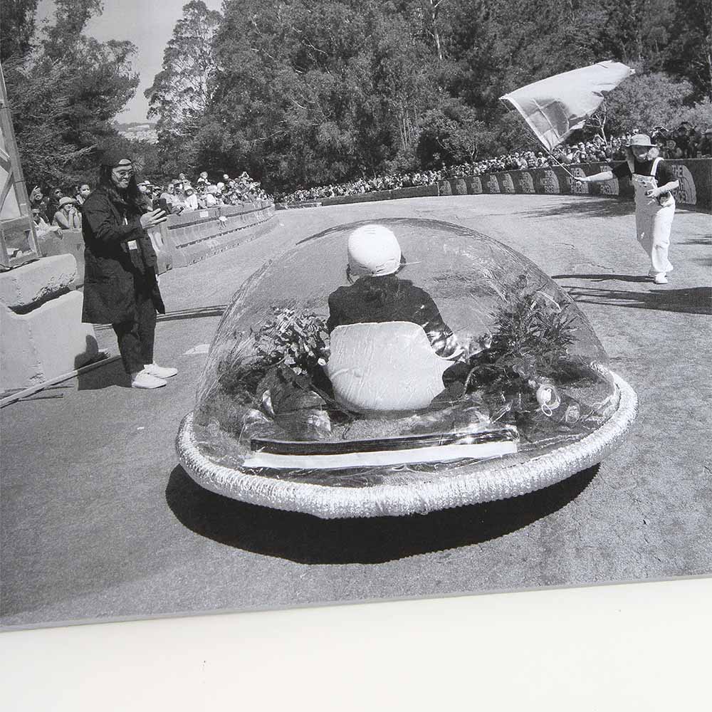 Photo from SFMOMA&#39;s Soapbox Derby by Ray Potes.