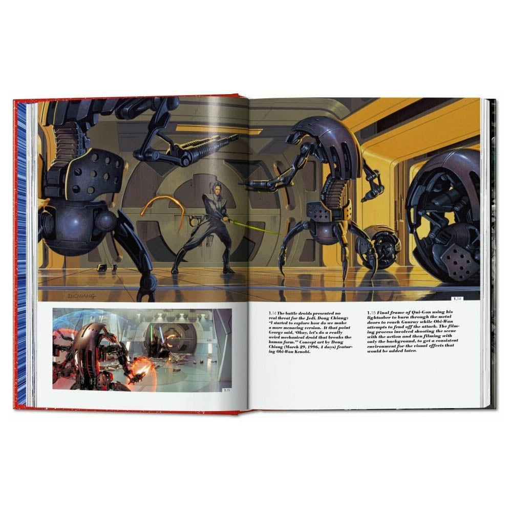 Interior spread from &#39;Star Wars Archives 1999-2005&#39;.