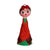 Front view of the Frida Kahlo Tall Ornament.