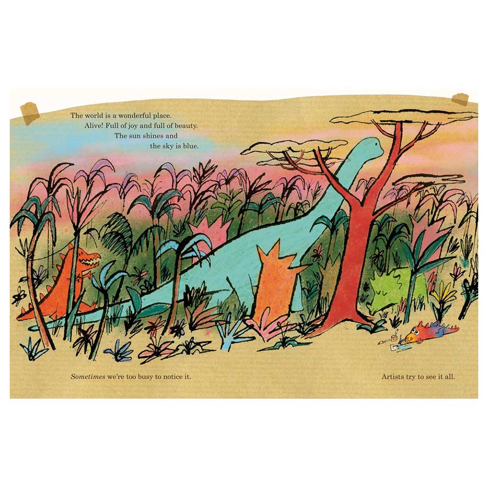 Cover of The Artist by Ed Vere on white background.