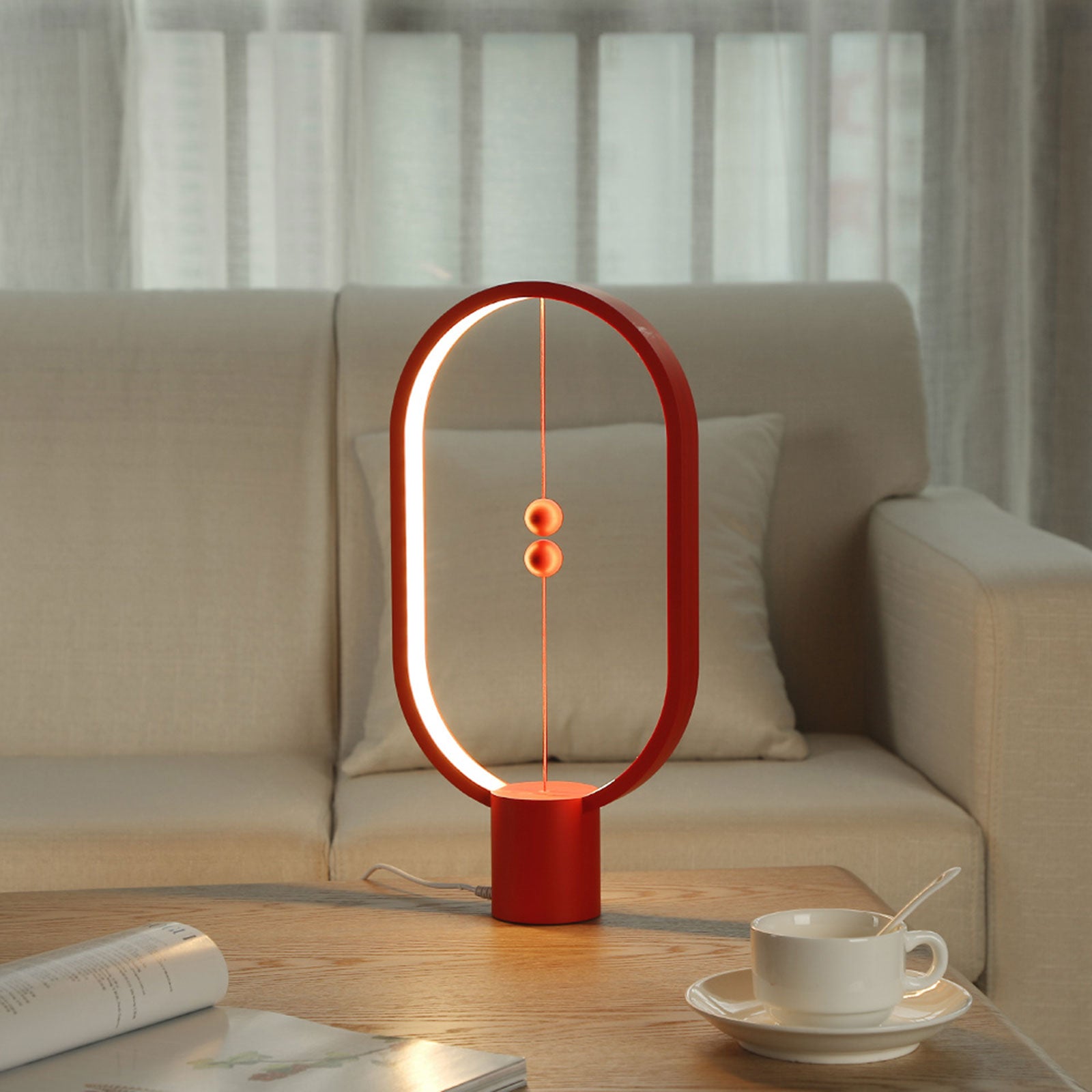 Balance lamp top