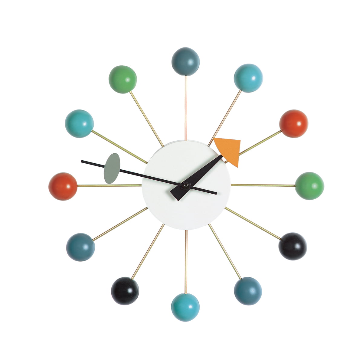 Ball Clock: Multicolor - SFMOMA Museum Store