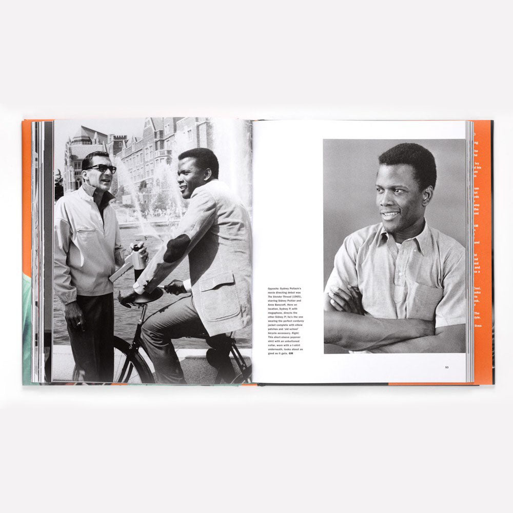 A photo spread featuring Sidney Poitier in Black Ivy: A Revolt in Style.