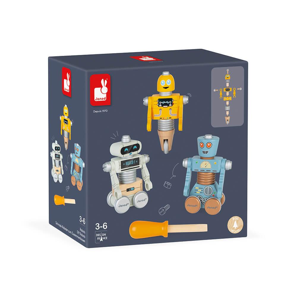 DIY Robots for Kids&#39; packaging.