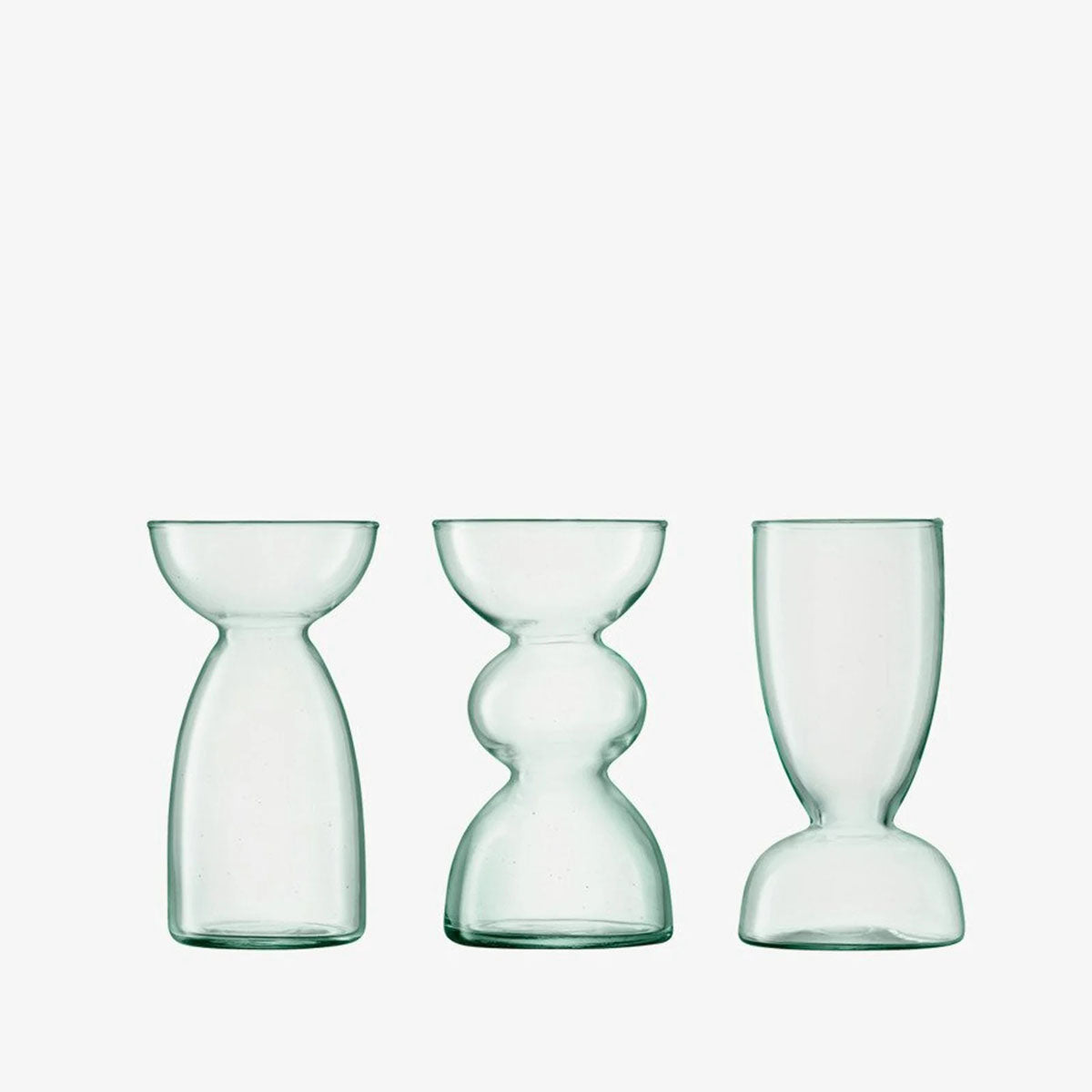 Ripple Champagne Smoke Glasses: Set of 2 - SFMOMA Museum Store