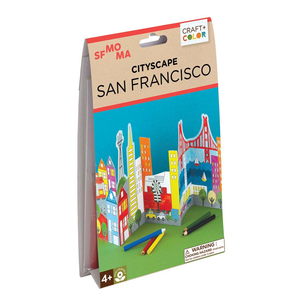 SFMOMA Cityscape Craft + Color packaging.