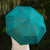 SFMOMA's Living Wall Green Umbrella, designed by Carissa Potter, on white background.