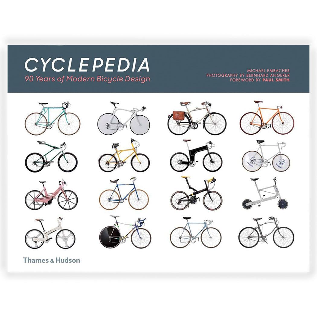 Cyclepedia: 90 Years of Modern Bicycle Design's front cover.