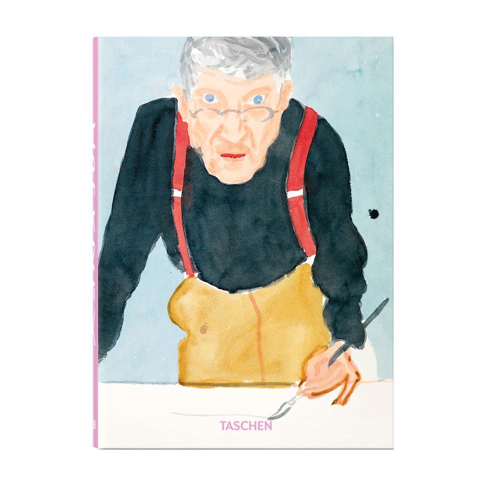 David Hockney: A Chronology&#39;s front cover.
