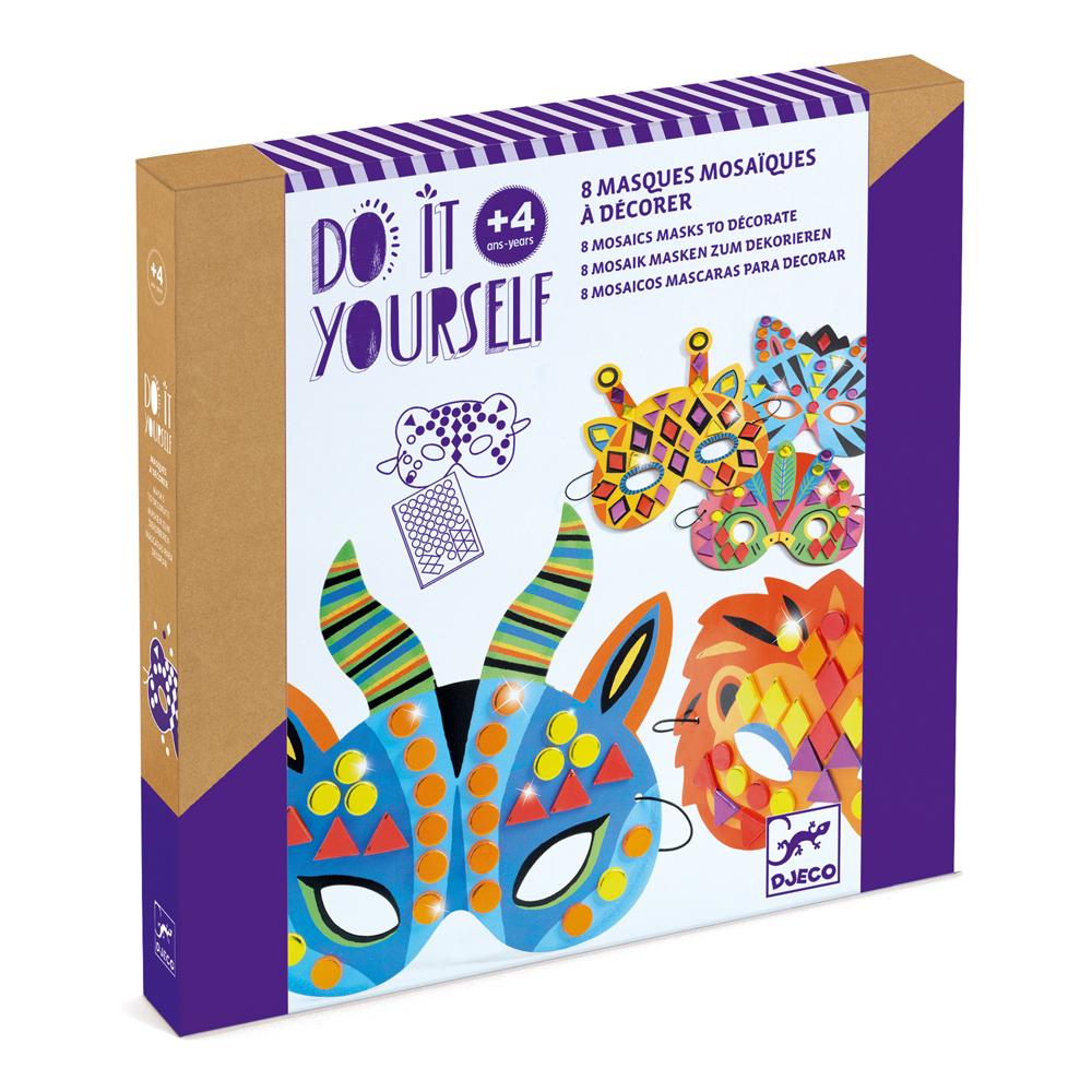DIY Jungle Animal Masks' packaging.