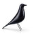 Eames House Bird: Black on display.