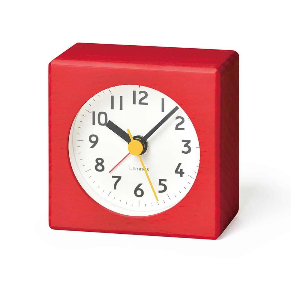 Farbe Alarm Clock: Red&#39;s face.