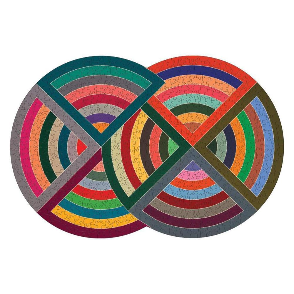 Frank Stella 750-Piece Shaped Jigsaw Puzzle - SFMOMA Museum Store