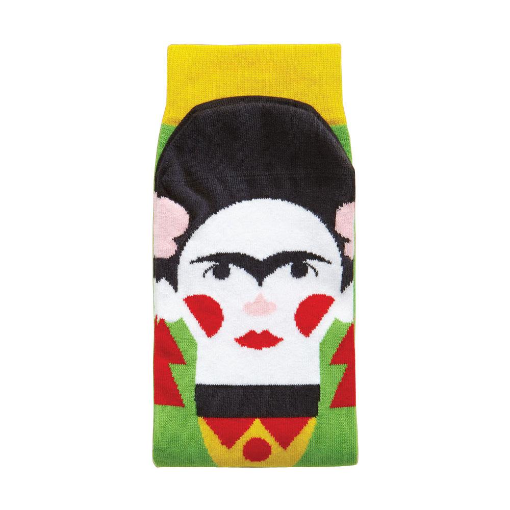 Frida Callus Socks: Medium detailed close up.