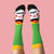 Frida Callus Socks: Medium detailed close up.