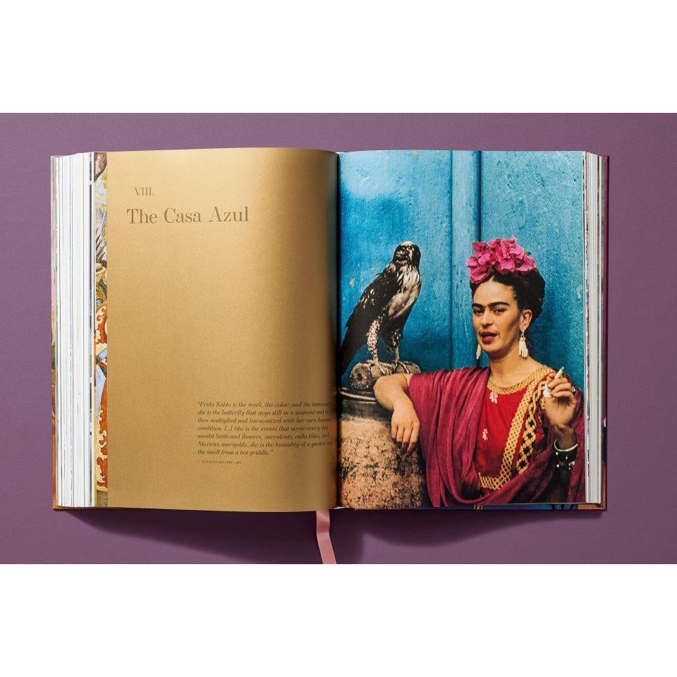Frida Kahlo: The Complete Paintings&#39; &quot;The Casa Azul&quot; pages.