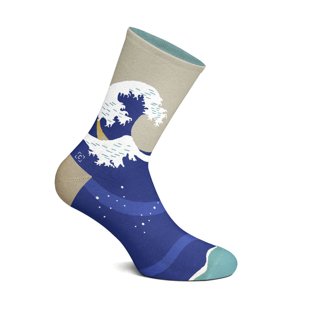 A Hokusai Sock from the right.