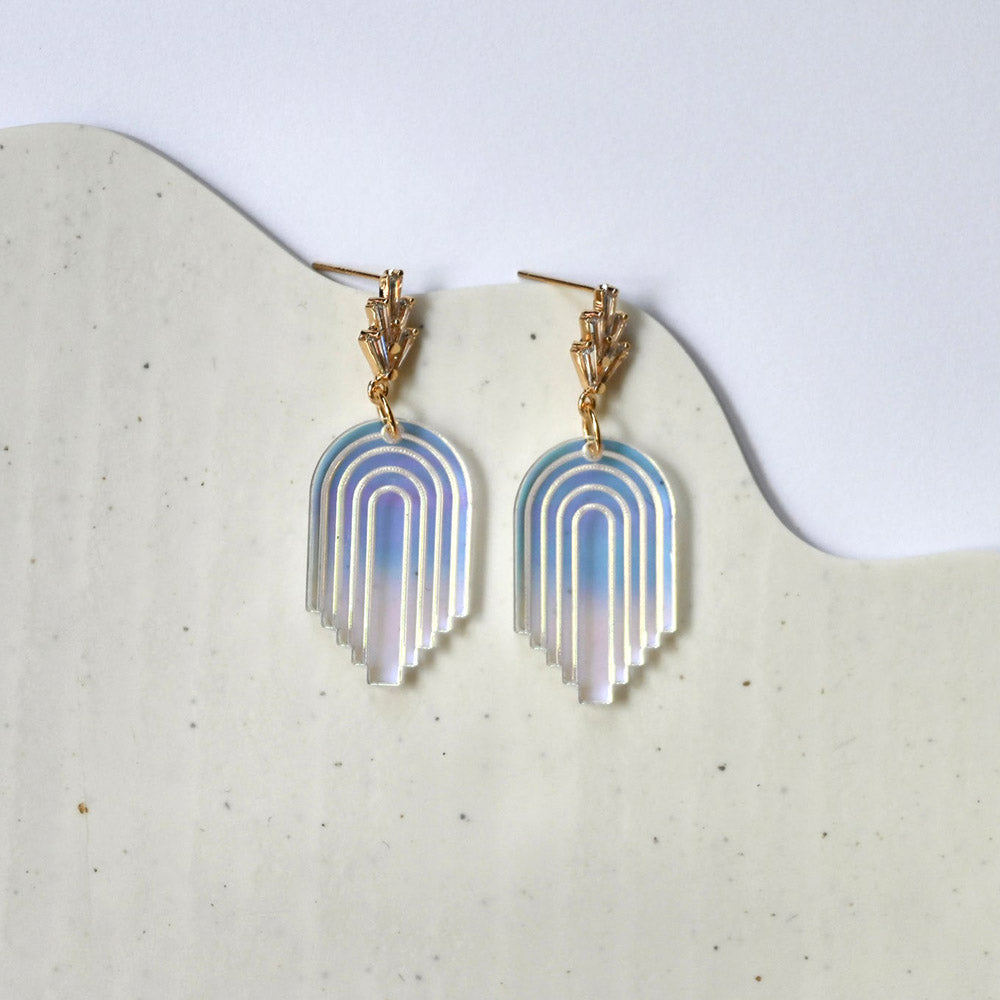 Multicolor Peacock Quilled Earrings | Wonderwheel Store