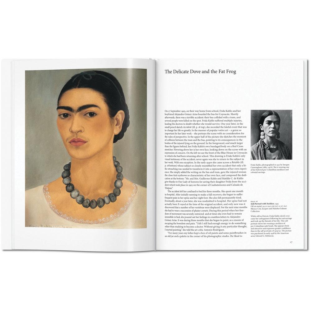 Kahlo&#39;s &quot;The Delicate Dove and the Fat Frog&quot; opening spread pages.