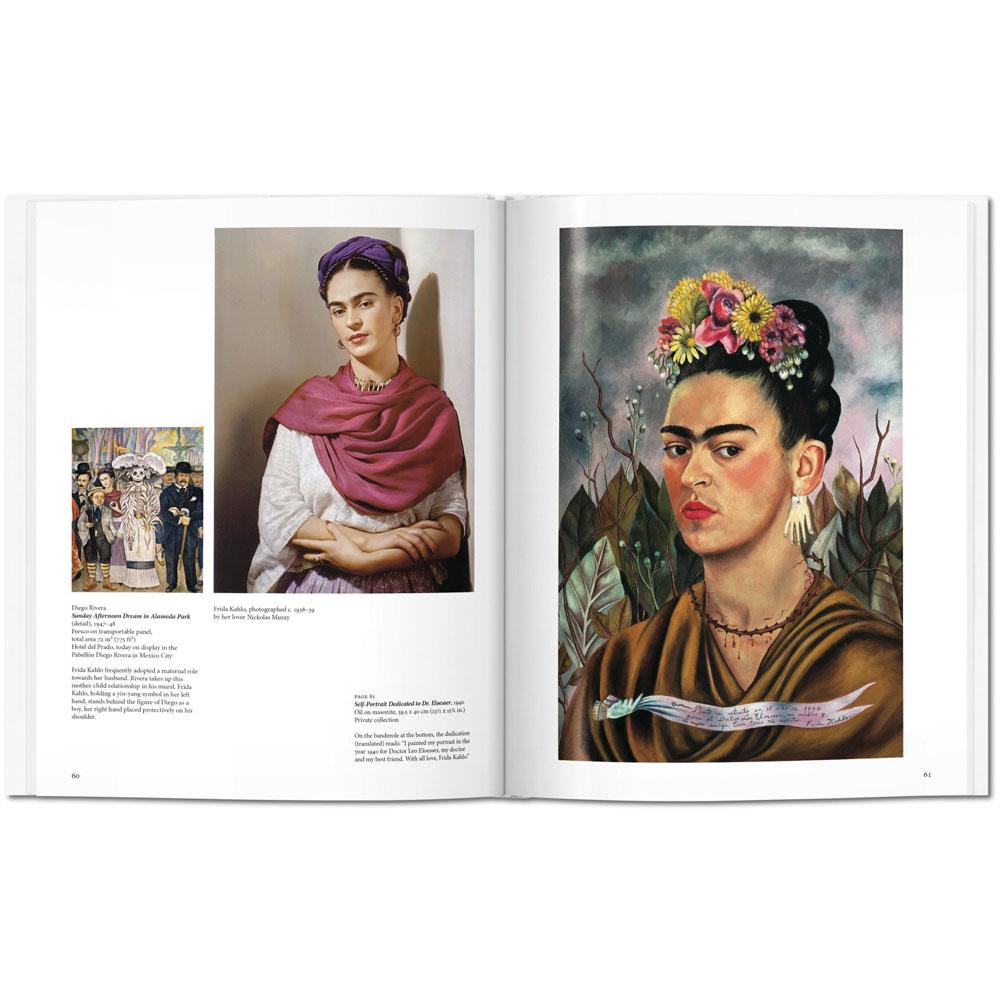 Kahlo&#39;s self portrait pages.