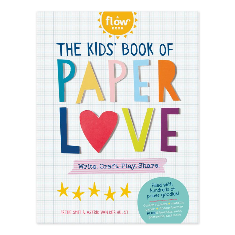 The Kids&#39; Book of Paper Love&#39;s front cover.