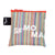 SFMOMA Stripe Foldable Bag on display.