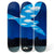 The Magritte Le Retour Triptych Skateboards combined to display their artwork.
