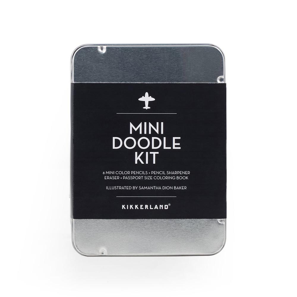 The Mini Doodle Kit&#39;s packaging.