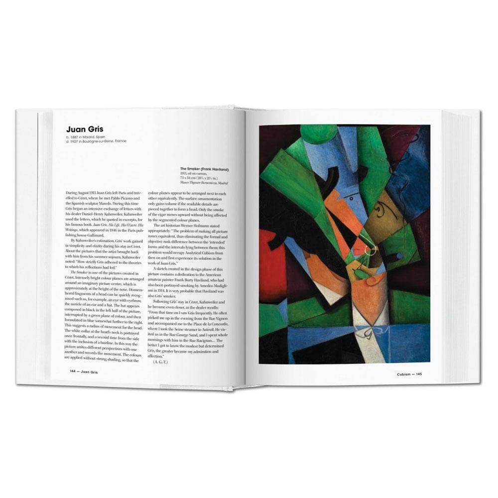 Spread on Juan Gris in the &#39;Cubism&#39; chapter.