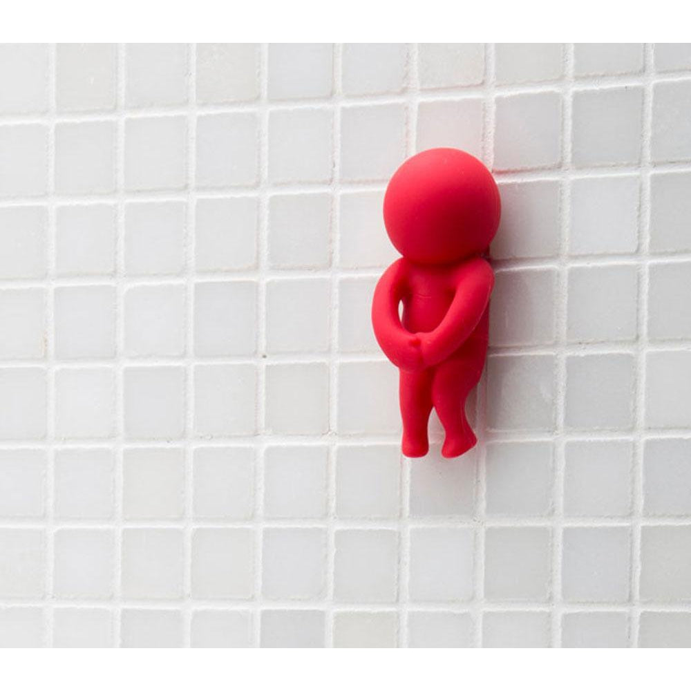 Modesto Towel Holder holding a white towel.