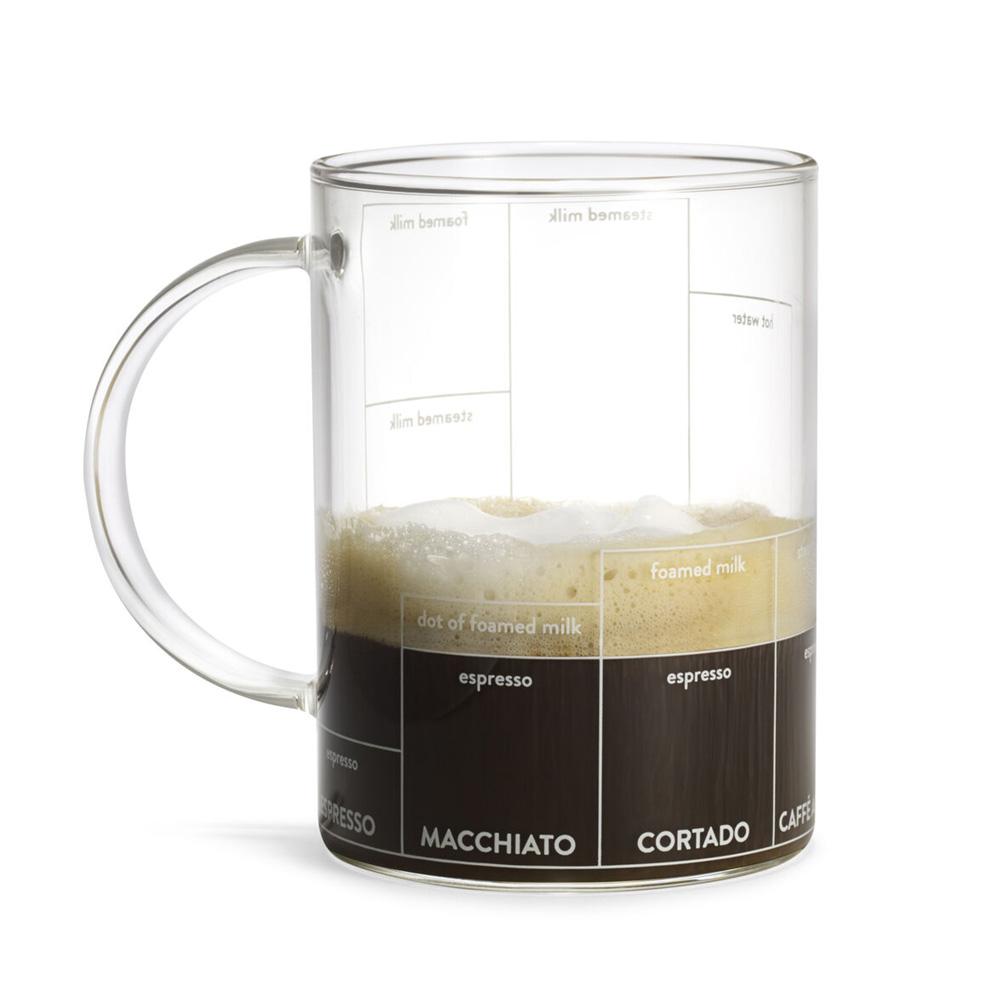 The Multi-ccino Coffee Recipe Mug on display.