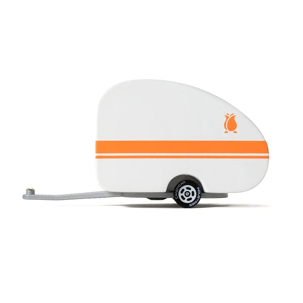Side view of camper.