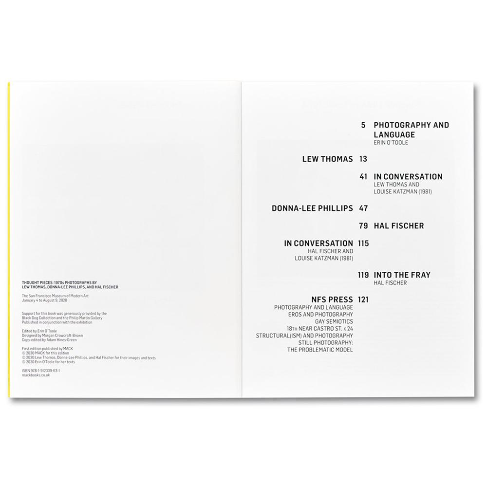 セルゲイ チリコフ 写真集 Selected Works 1978- Thought Pieces: 1970s Photographs by Lew Thomas, Donna-Lee Philips